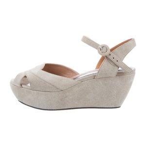 Marni Suede Flatform Sandals IT 40/US 9